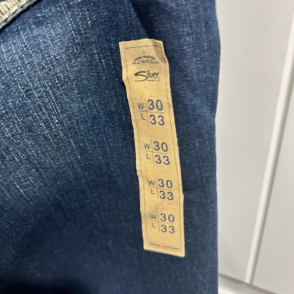 NEW NWT suki mid slim boot silver Jeans 30/33 30x33 - Picture 12 of 13